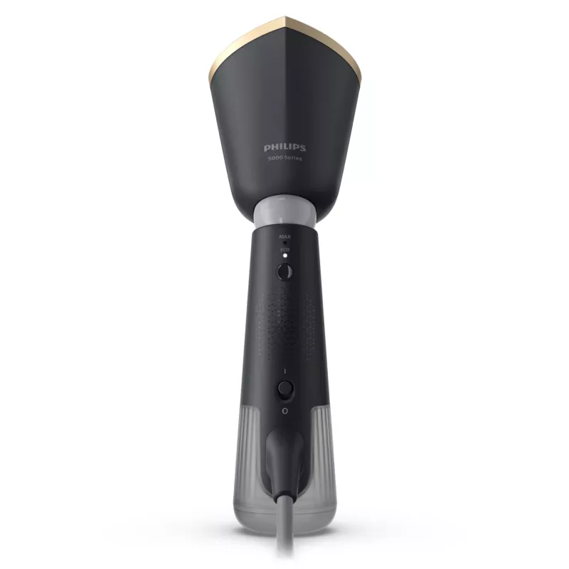 Philips 5000er-Serie STH5030/80 Handheld-Kleiderdampfer, 1300 W, 24 g/min, 120 ml abnehmbarer Wassertank, Dunkelgrau