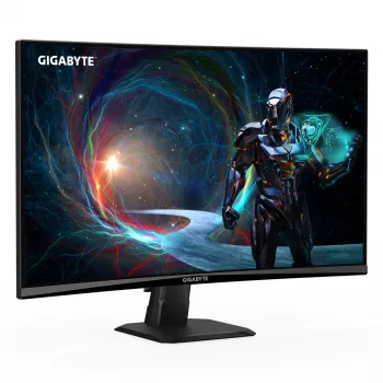 GIGABYTE GS27QCA 27 Zoll QHD Curved Gaming Monitor - 2560 x 1440, 180Hz, 1ms, 250 cd/m², FreeSync, HDR Ready, HDMI 2.0, DisplayPort 1.4