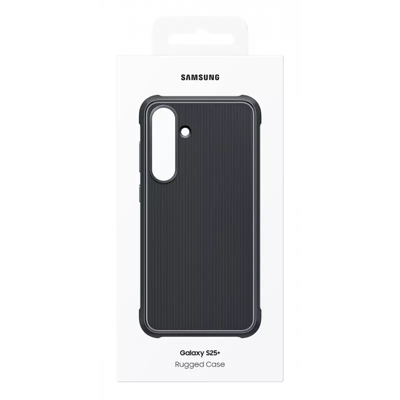 Samsung EF-RS936 Rugged Case für Galaxy S25+, TPU/Polycarbonat, Schwarz