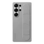 Samsung EF-GS938CJEGWW Standing Grip Case für Galaxy S25 Ultra, Silikon, Grau