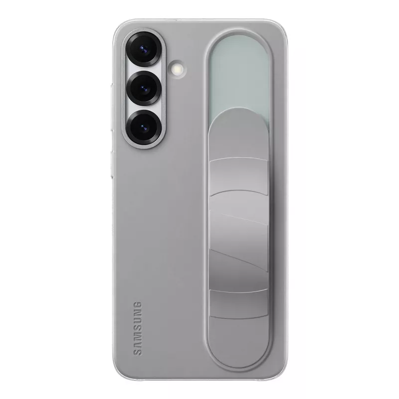 Samsung EF-GS938CJEGWW Standing Grip Case für Galaxy S25 Ultra, Silikon, Grau