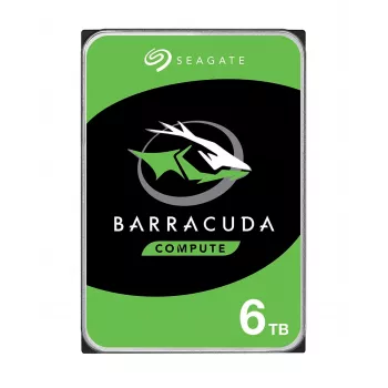 Seagate Barracuda 6 TB interne Festplatte 5400 U/min 256 MB 3,5 Zoll Serial ATA III