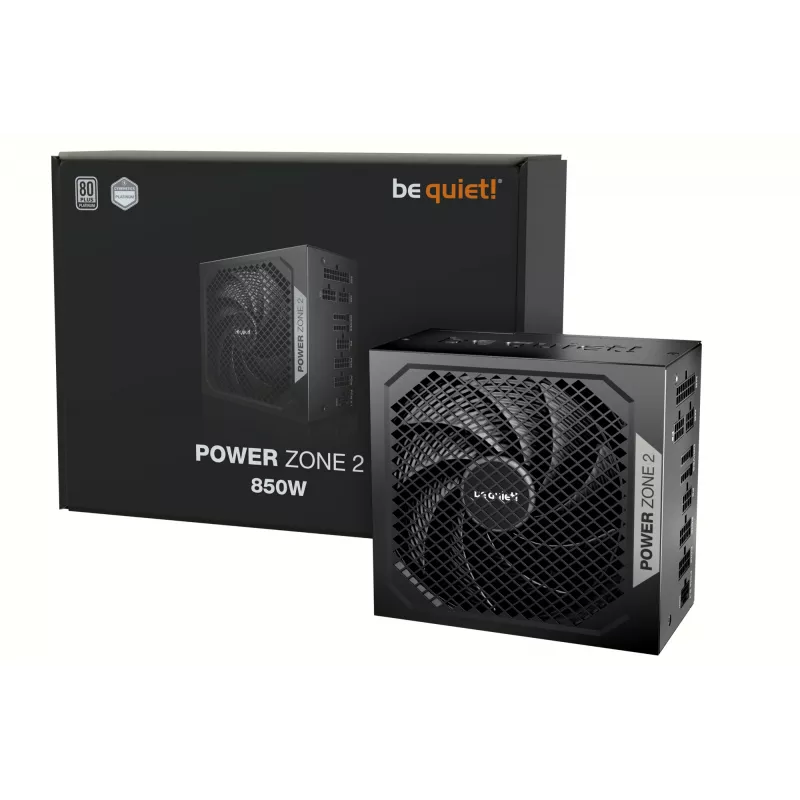 be quiet! POWER ZONE 2 850W Netzteil 20+4 pin ATX ATX Schwarz