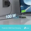 TP-Link UH5020C USB-C Hub, 5 Ports, HDMI 4K@60Hz, 100 W Power Delivery, 1x USB-C, 2x USB-A, 5 Gbit/s, Aluminium, Grau