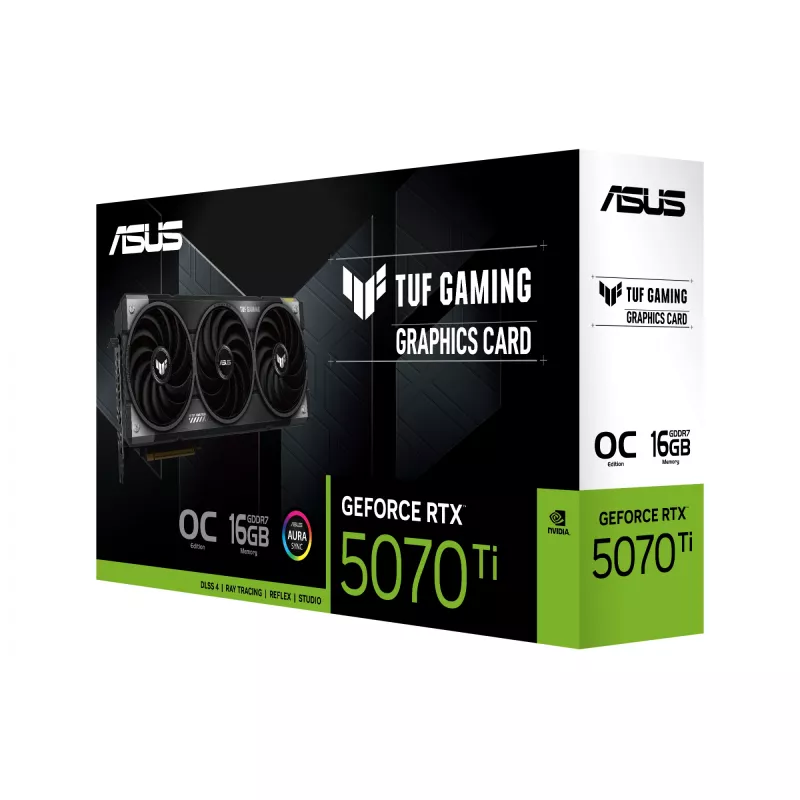 ASUS TUF Gaming TUF-RTX5070TI-O16G-GAMING NVIDIA GeForce RTX 5070 Ti 16 GB GDDR7