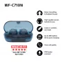 Sony WF-C710N (WFC710NL.CE7) True Wireless In-Ear-Kopfhörer, Bluetooth, Noise Cancelling, Glass Blue