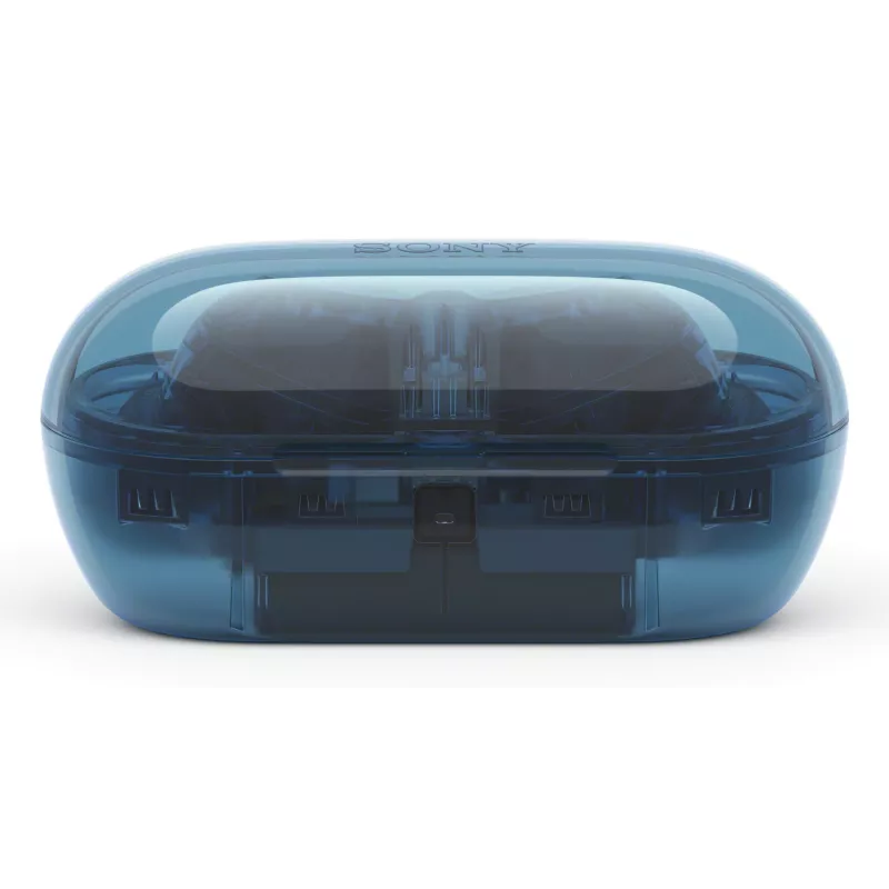 Sony WF-C710N (WFC710NL.CE7) True Wireless In-Ear-Kopfhörer, Bluetooth, Noise Cancelling, Glass Blue