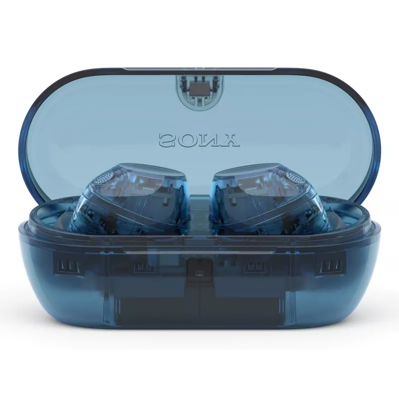 Sony WF-C710N (WFC710NL.CE7) True Wireless In-Ear-Kopfhörer, Bluetooth, Noise Cancelling, Glass Blue