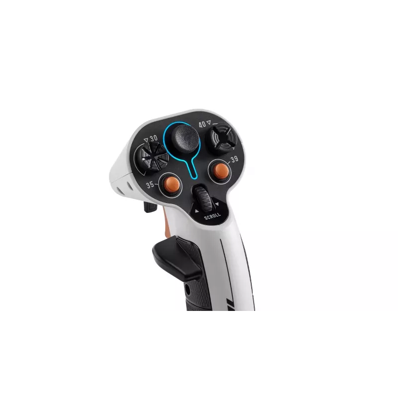 Thrustmaster Sol-R 1 Schwarz, White USB Flightstick Analog / Digital PC