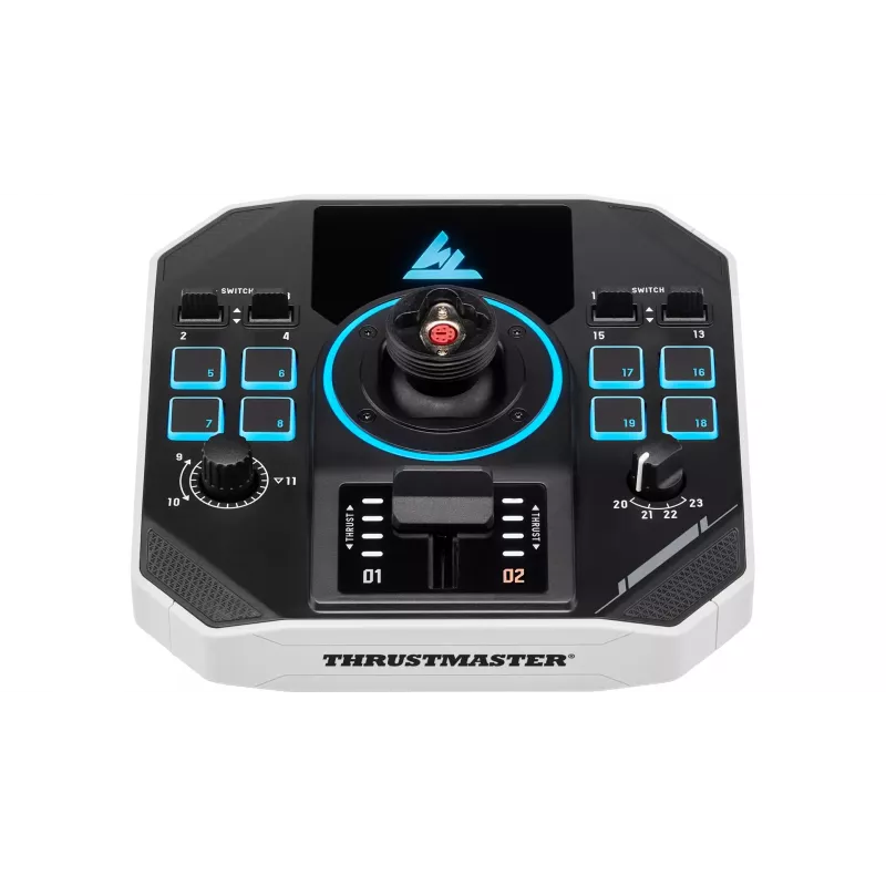 Thrustmaster Sol-R 1 Schwarz, White USB Flightstick Analog / Digital PC