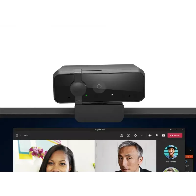 Lenovo Essential FHD Gen2 Webcam 1920 x 1080 Pixel USB 2.0 Schwarz