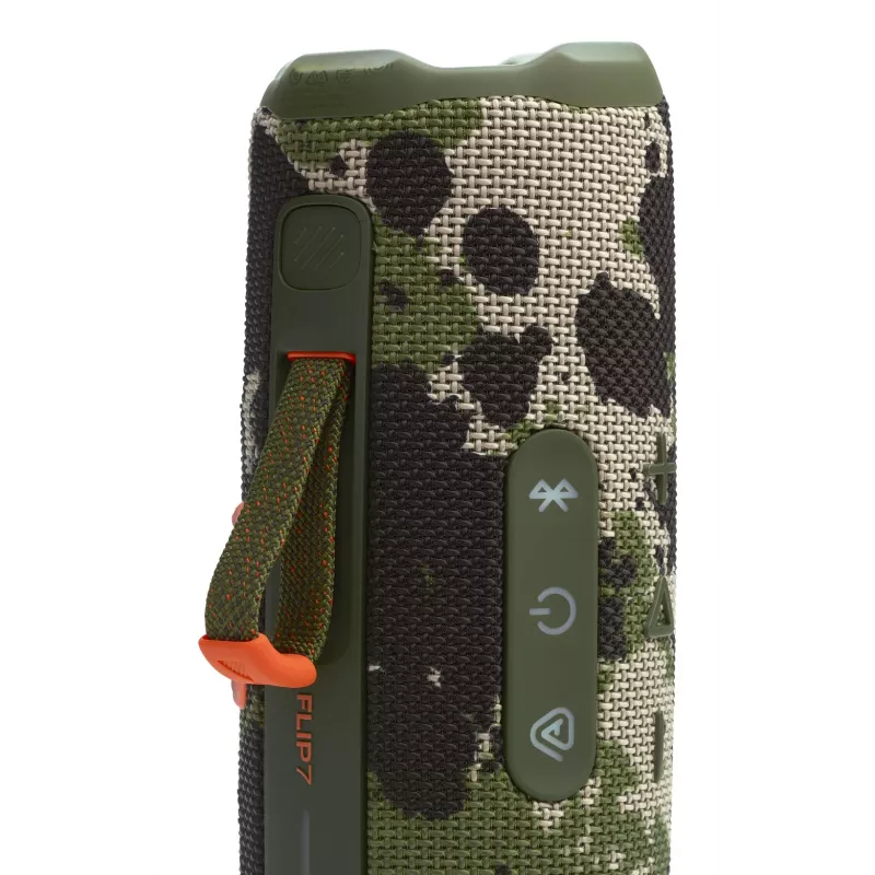 JBL Flip 7 (JBLFLIP7SQUAD) tragbarer Bluetooth-Lautsprecher, Bluetooth 5.4, IP68, 4800 mAh, Squad Khaki-Camo