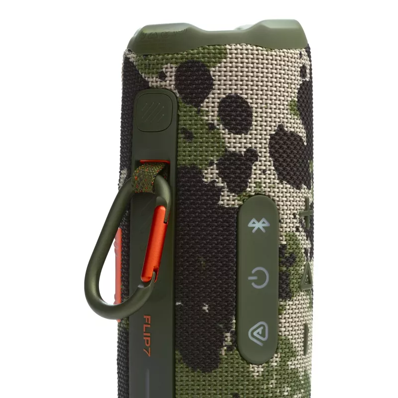 JBL Flip 7 (JBLFLIP7SQUAD) tragbarer Bluetooth-Lautsprecher, Bluetooth 5.4, IP68, 4800 mAh, Squad Khaki-Camo