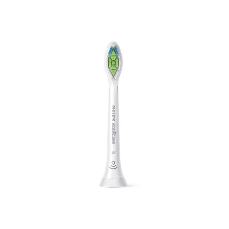Zahnbürstenaufsätze Philips HX6064/87 Optimal White — 4 Stück, weiß, mittlere Borsten