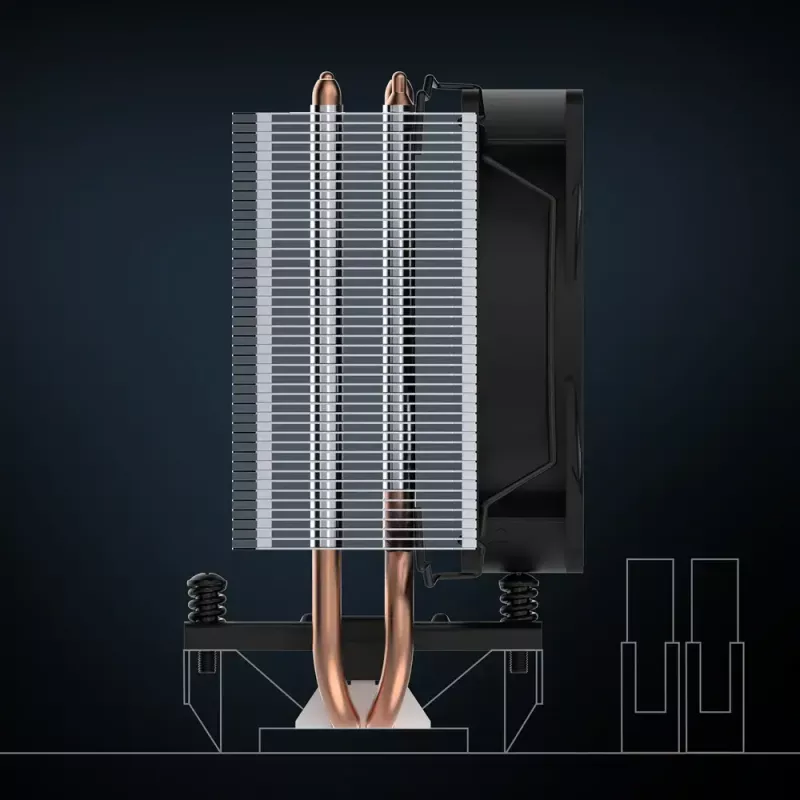 ARCTIC Freezer 8i Kompakter Intel CPU-Kühler 10 cm Lüfter