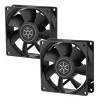 Server-Rack Silverstone RM52 Schwarz ATX SFX 440x550x220mm
