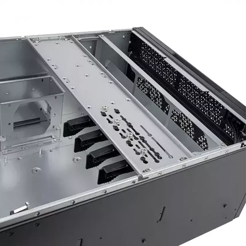 Server-Rack Silverstone RM52 Schwarz ATX SFX 440x550x220mm