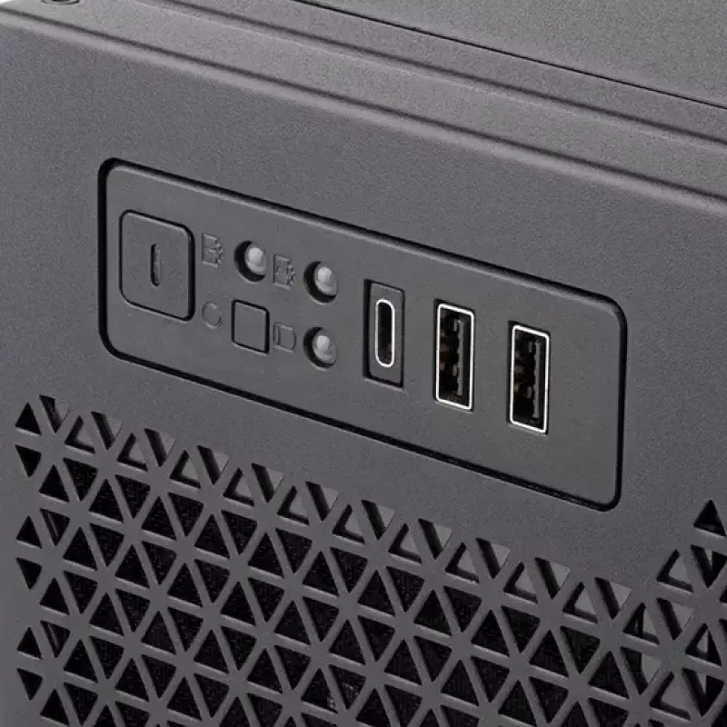 Server-Rack Silverstone RM52 Schwarz ATX SFX 440x550x220mm