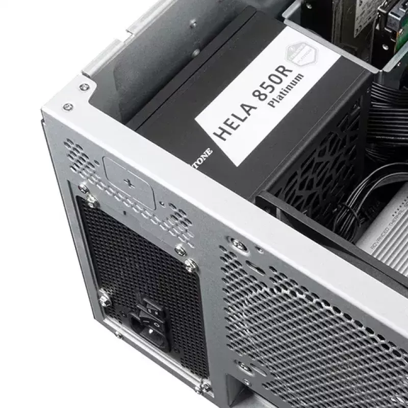 Server-Rack Silverstone RM52 Schwarz ATX SFX 440x550x220mm