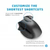 HP 930 Creator Wireless Mouse, Rechtshänder, Bluetooth, 3000 DPI, Silber