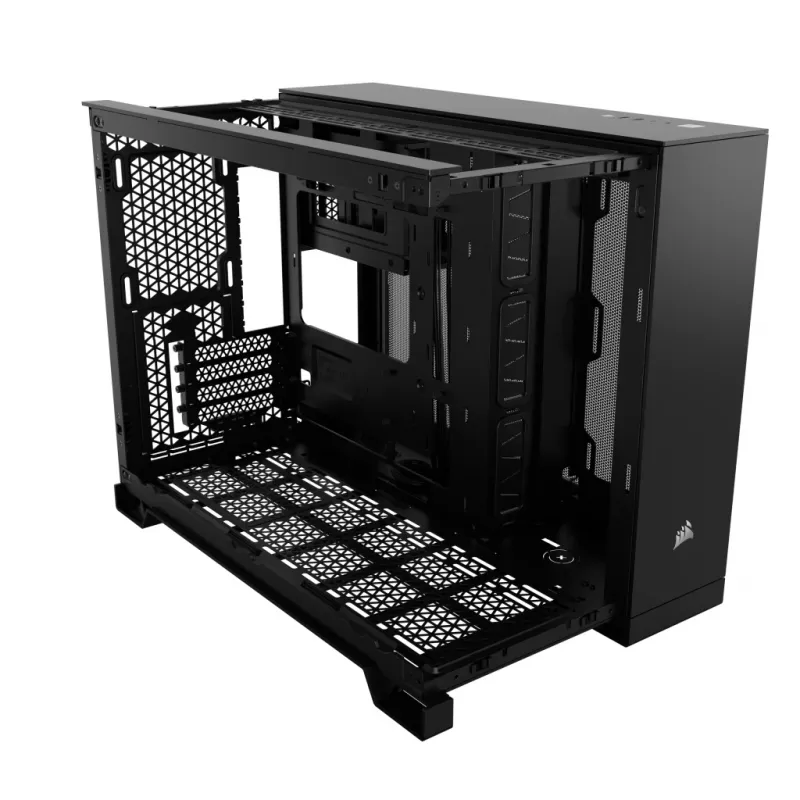 CORSAIR PC-Gehäuse - Mid-Tower - 2500x Dual Chamber - Schwarz