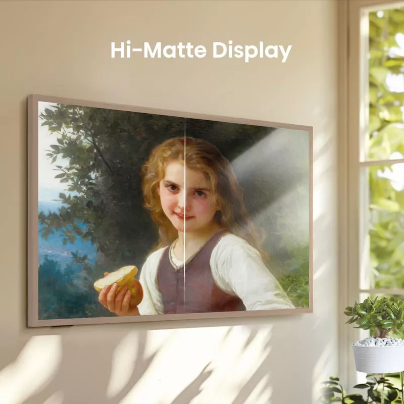 Hisense 55 Zoll S7NQTUK Canvas TV mit Freely & ArtMode