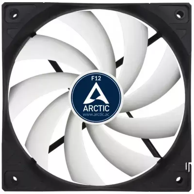 ARCTIC F12 120 mm Standard-Gehäuselüfter, 5er-Pack, Schwarz
