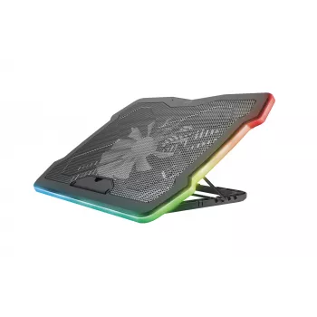 Trust GXT 1126 Aura Laptop-Kühlpad 43,2 cm (17 Zoll) 700 U/min Schwarz