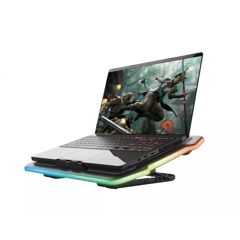 Trust GXT 1126 Aura RGB Notebook-Kühlpad bis 17,3 Zoll