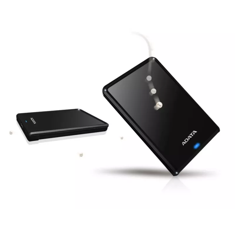 ADATA AHV620S-2TU3-CBK externe Festplatte 2 TB 2,5 Zoll Micro-USB B 3.2 Gen 1 (3.1 Gen 1) Schwarz