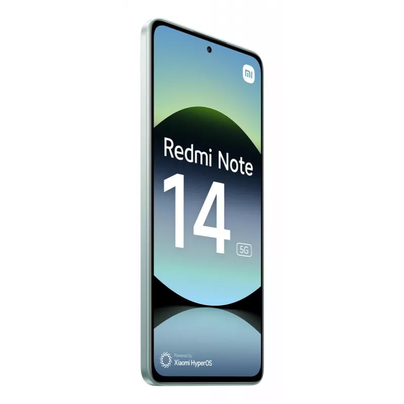 Smartphone Xiaomi Redmi Note 14 5G, 6,67 Zoll AMOLED, 8 GB RAM, 256 GB, Korallengrün, MediaTek Dimensity 7025 Ultra, IP64