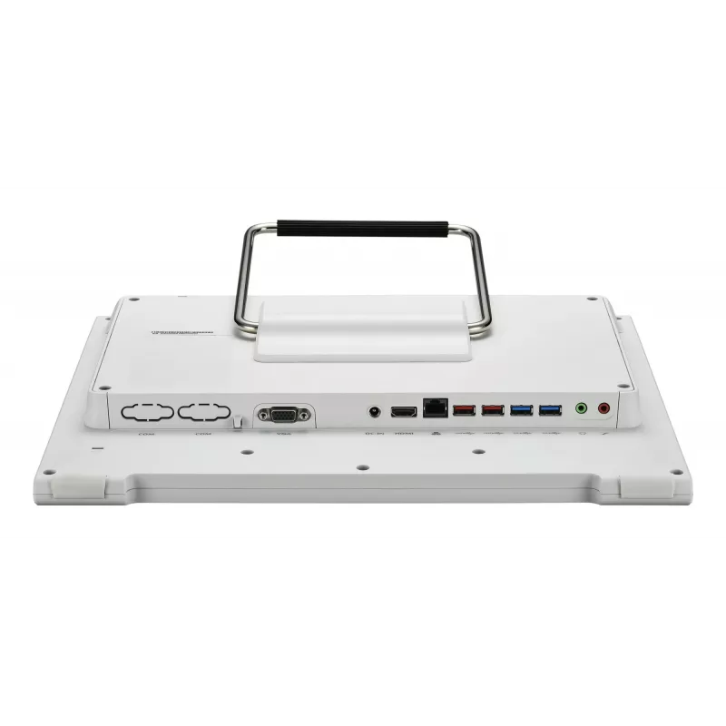 Shuttle XPC X50V9 All-in-One-Barebone, 15,6-Zoll-Touchscreen 1366×768, Intel Celeron 7305, WLAN, LAN, HDMI, 90 W, ohne Betriebssystem, weiß