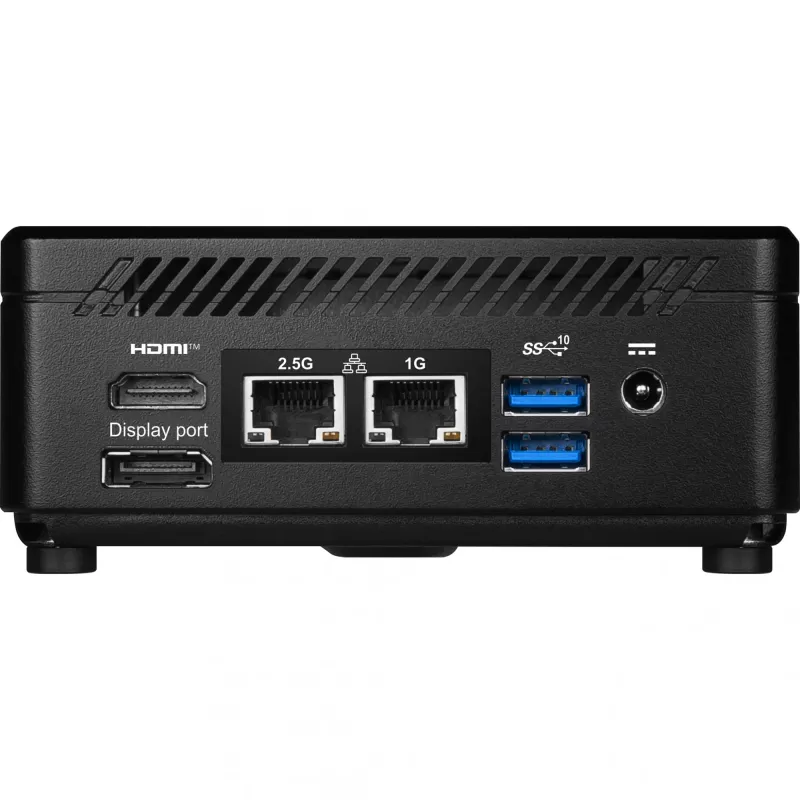 MSI Cubi 5 12M-001BEU 0,66L Mini-PC Schwarz i7-1255U Intel SoC