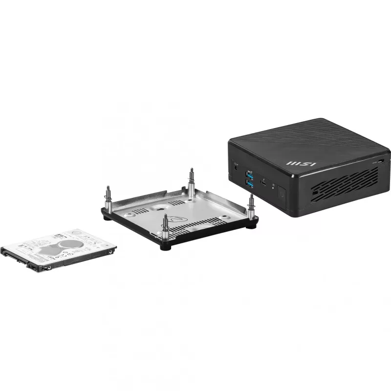 MSI Cubi 5 12M-001BEU 0,66L Mini-PC Schwarz i7-1255U Intel SoC