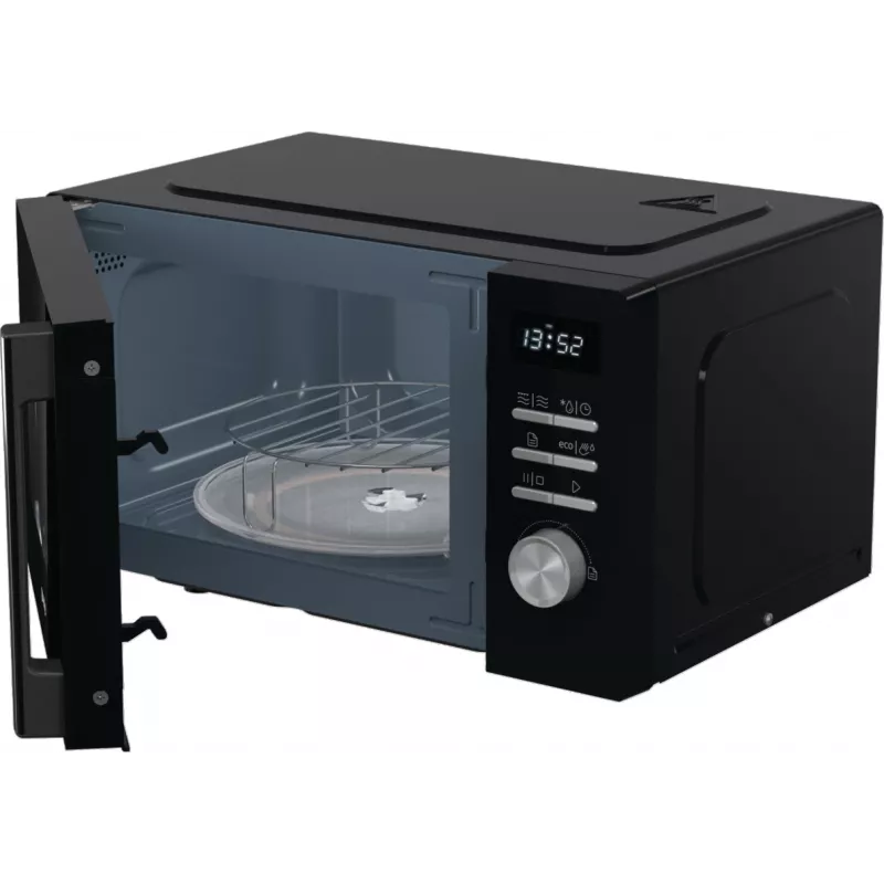 Kombinationsmikrowelle Gorenje MO20A4BH — 20 L, 800 W, schwarz, 5 Leistungsstufen