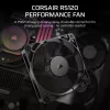 Corsair RS120 CO-9050188-WW PWM-Gehäuselüfter, 120 mm, Schwarz