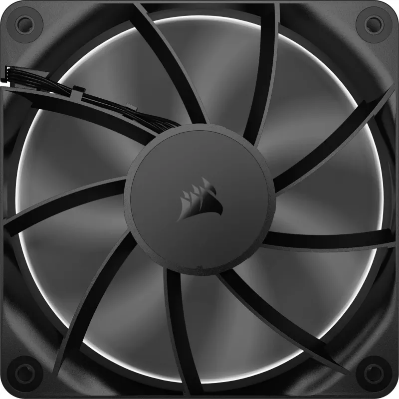 Corsair RS120 CO-9050188-WW PWM-Gehäuselüfter, 120 mm, Schwarz
