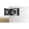 Einbau-Mikrowelle Bosch Serie 6 BFL554MB0 – 900 W, 25 L, Dreh- und Touch-Bedienung, schwarz