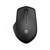 HP 285 Leise Funkmaus, beidhändig, optisch, RF Wireless, 1200 DPI, Schwarz