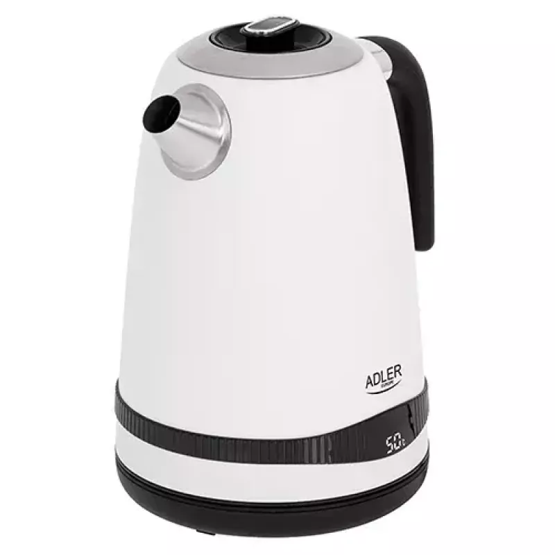 Elektrischer Wasserkocher Adler 1,7 L 2200 W Weiß