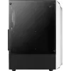 Aerocool Bionic V2 Midi-Tower PC-Gehäuse, ATX / micro ATX / Mini-ITX, gehärtetes Glas, RGB, Weiß