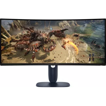 Alienware AW3425DWM 34 inch Curved VA Gaming-Monitor, 3440 x 1440 WQHD, 180 Hz, Schwarz