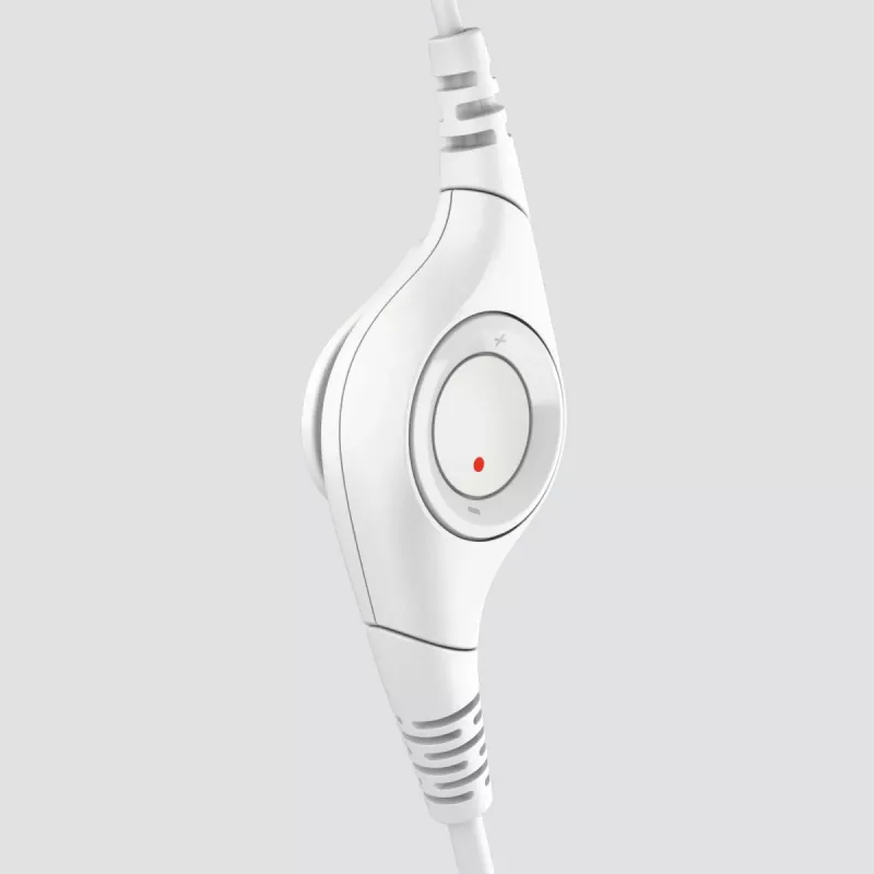 LOGITECH Headset – H390 – USB-A – Cremeweiß