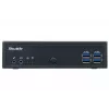Shuttle XPC slim Barebone DL30N, Intel N100, 1x DDR5, 2x LAN (2x 2.5Gbit), 2xCOM, 1xHDMI, 1xDP, 1x VGA, lüfterlos, 24/7 Dauerbetrieb