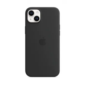Apple Silikon Case mit MagSafe iPhone 14 Plus Midnight