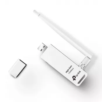 TP-Link TL-WN722N Netzwerkadapter, WLAN 150 Mbit/s, USB, Wi-Fi 4, 2,4 GHz