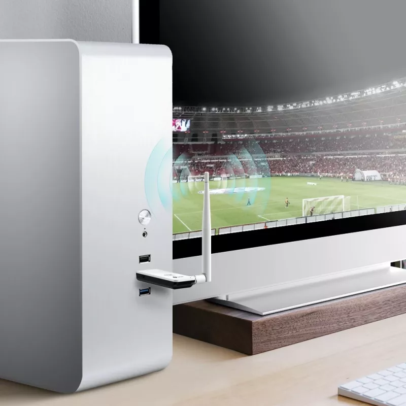 TP-Link TL-WN722N Netzwerkadapter, WLAN 150 Mbit/s, USB, Wi-Fi 4, 2,4 GHz