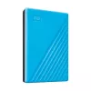 WESTERN DIGITAL Festplatte – My Passport – 2 TB – USB-A/C 3.2 Gen 1 – Blau