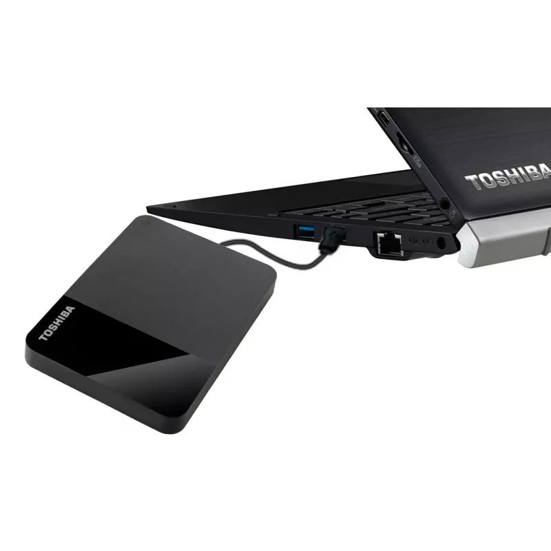 TOSHIBA externe Festplatte Canvio Ready 2,5 Zoll 1 TB USB 3.2 Gen 1 Schwarz