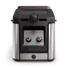 Tefal Clear Duo FR600D Einzel 0,65 L Standgerät 2000 W Fritteuse Schwarz, Edelstahl
